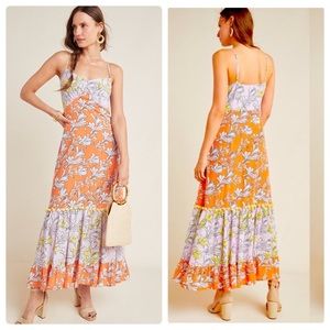Anthropologie Farm Rio Culebra Maxi Dress PXS